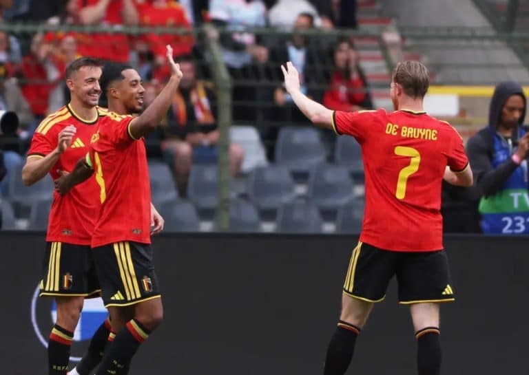 Belgia Tuntaskan Persiapan PIala DUnia Dengan Kalahkan Tunisia