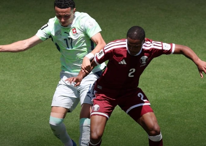 Qatar Tahan Imbang Swiss 1-1