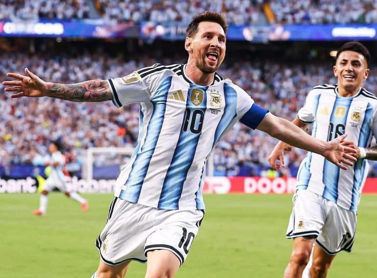 Argentina, Lionel Messi Lagi Rekor Lagi