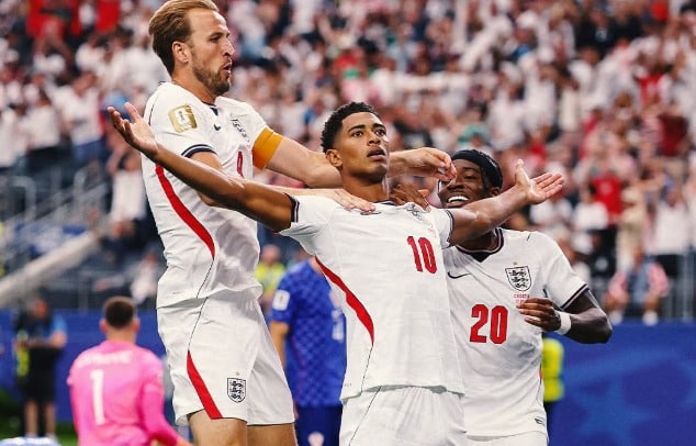 The Three Lions Terkam Kroasia 4-2