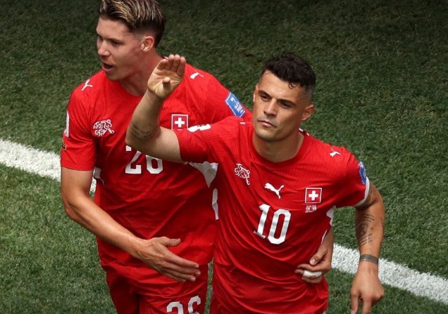 Gebuk Bosnia, Swiss Bertengger DI Puncak Klasemen Grup B