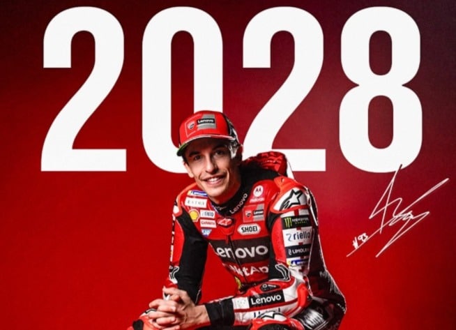 Marc Marquez Tetap Bersama Ducati Hingga 2028