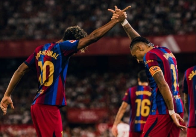 Barcelona Terlalu Tangguh Bagi Sevilla