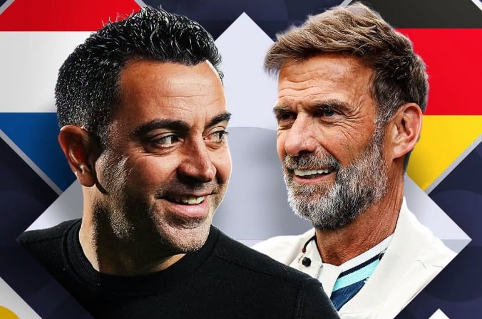 Laga Perdana Pasukan Xavi Vs Klopp Berakhir Tanpa Pemenang