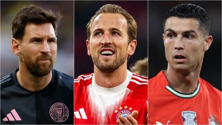 Membandingkan Rekor Harry Kane Dengan Messi Dan Ronaldo